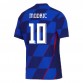 Seconda Maglia Modrić 10 Croazia Euro 2024